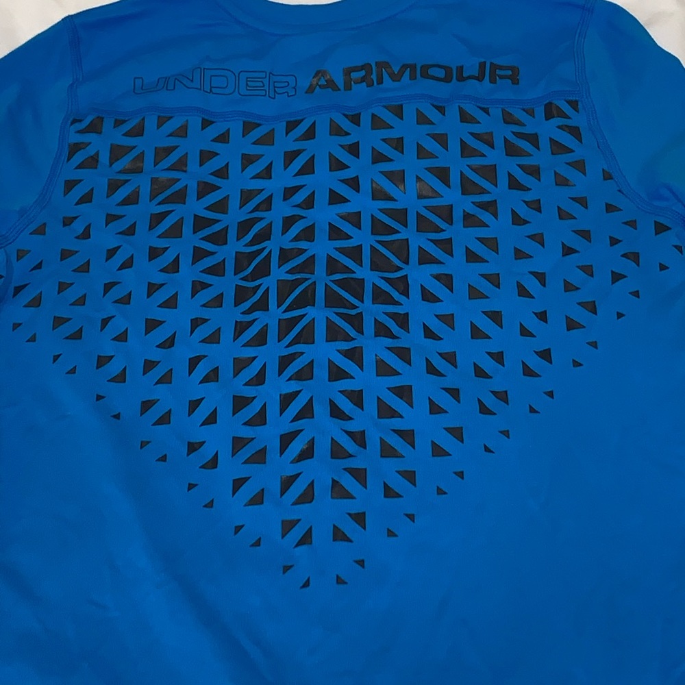 UNDER ARMOUR COLDGEAR BOYS BASEBALL shirt size large 12 14 - Picture 4 of 10